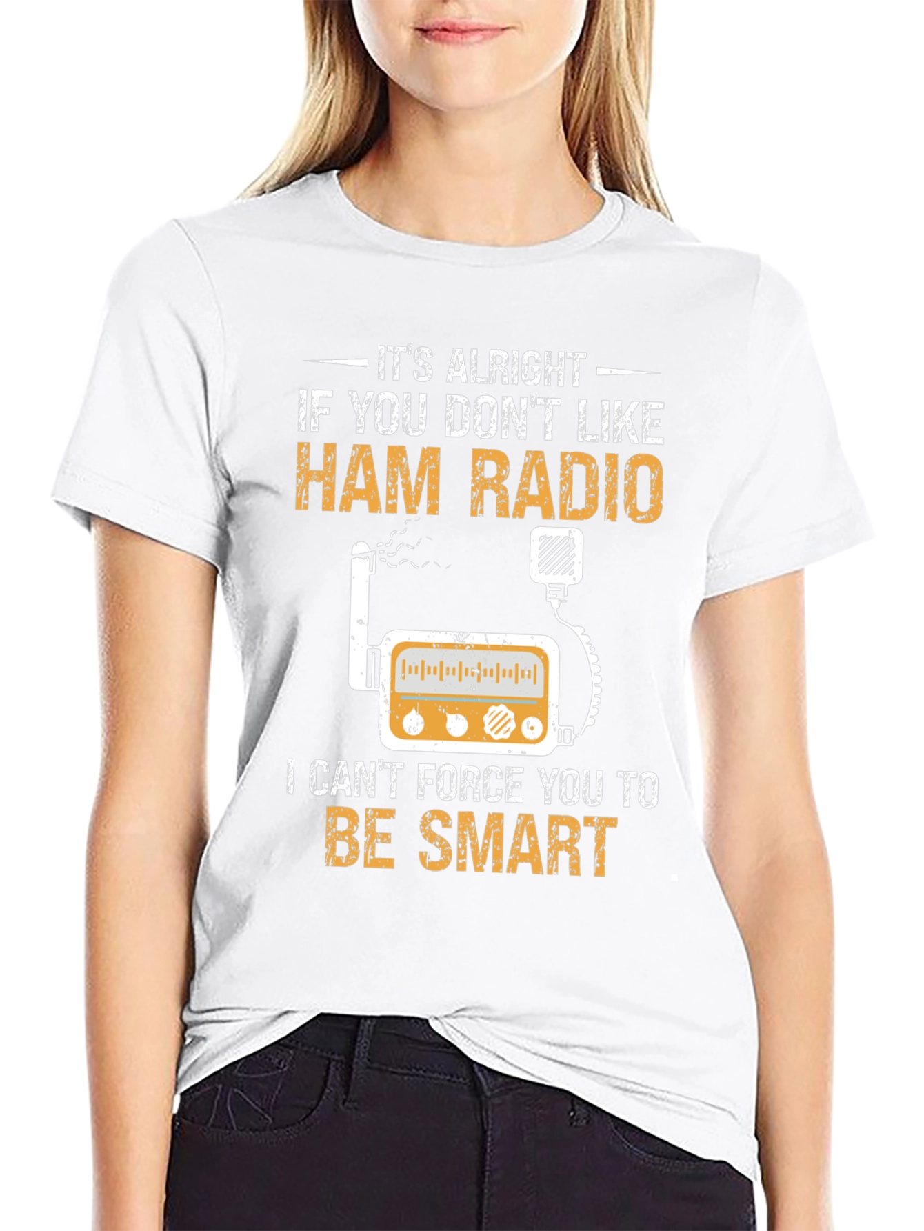 Ham Radio T-Shirt - Smart Radio Operator Tee