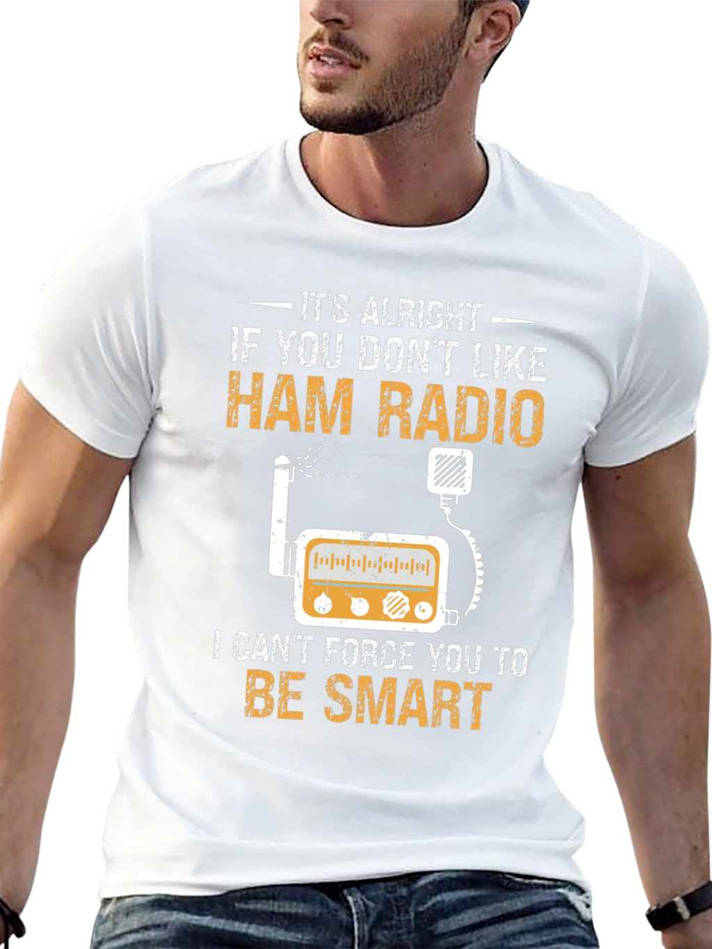 Ham Radio T-Shirt - Smart Radio Operator Tee