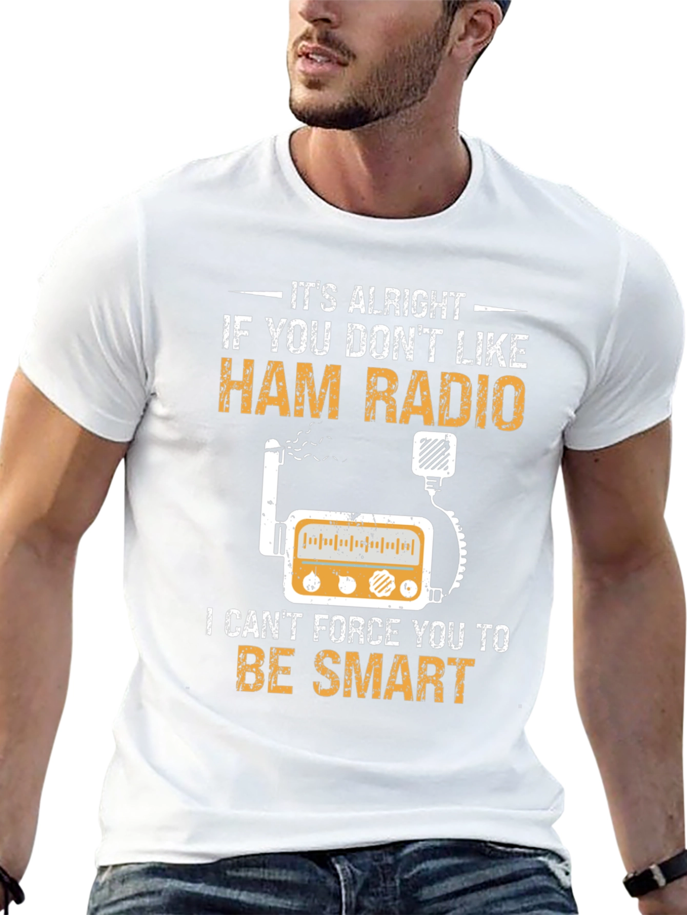 Ham Radio T-Shirt - Smart Radio Operator Tee