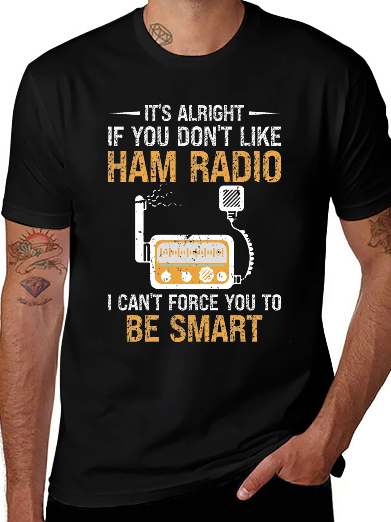 Ham Radio T-Shirt - Smart Radio Operator Tee