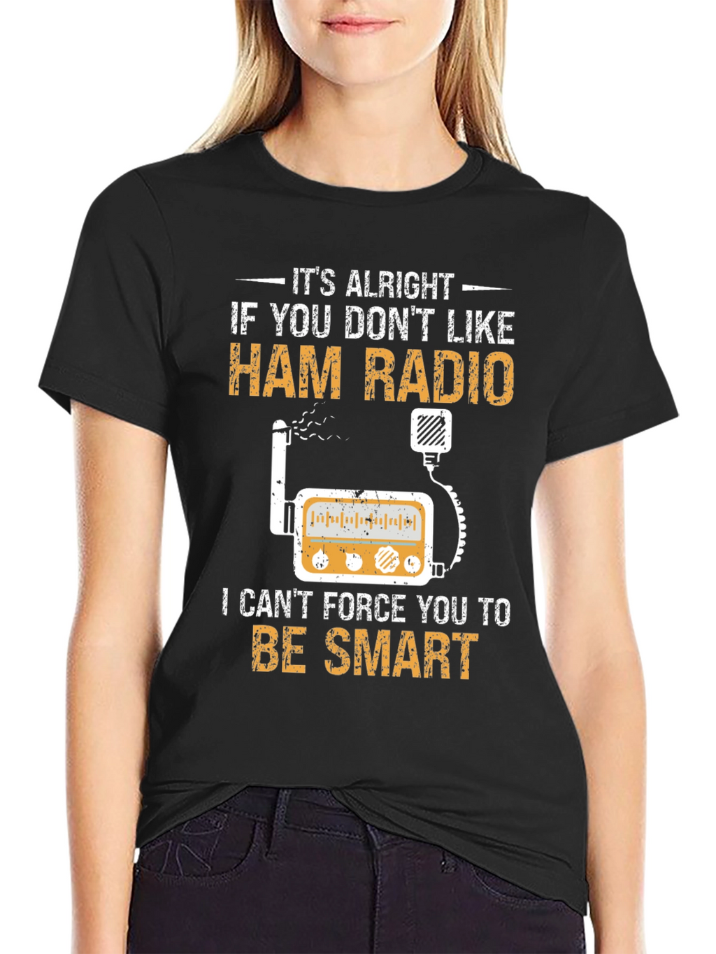 Ham Radio T-Shirt - Smart Radio Operator Tee