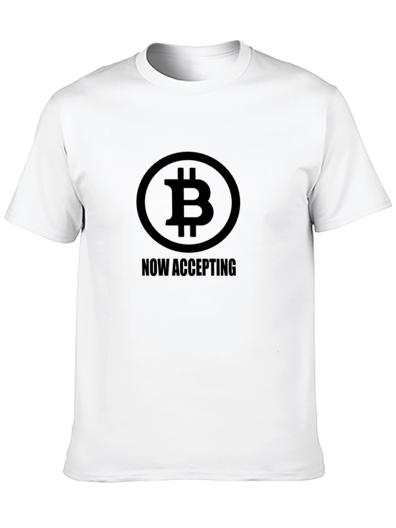 Bitcoin Accepted Here T-Shirt Crypto Fan