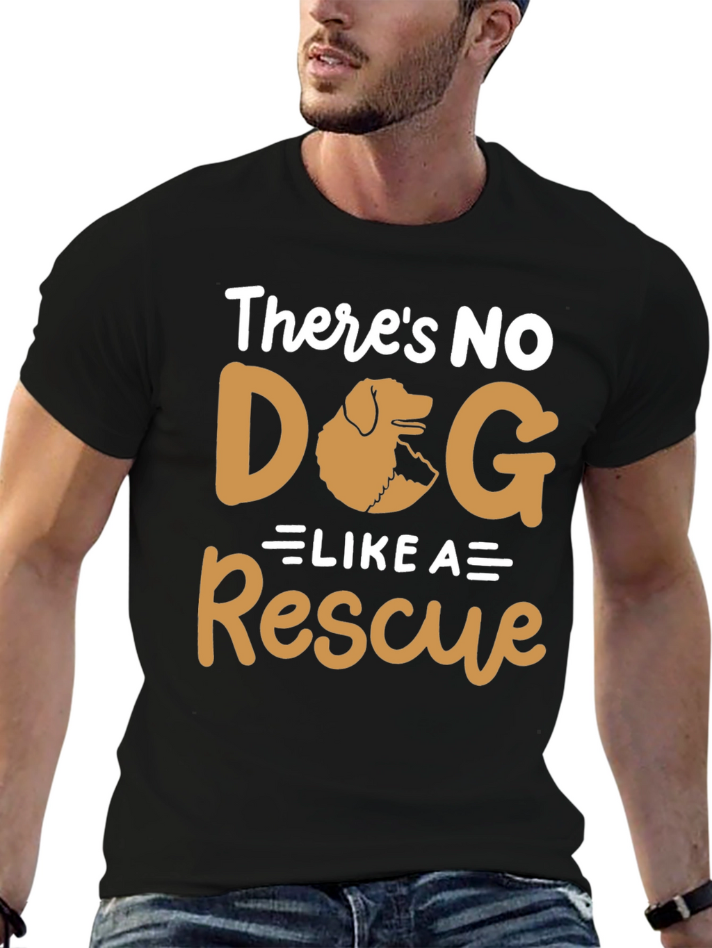 Rescue Dog T-Shirt - Unisex Graphic Tee