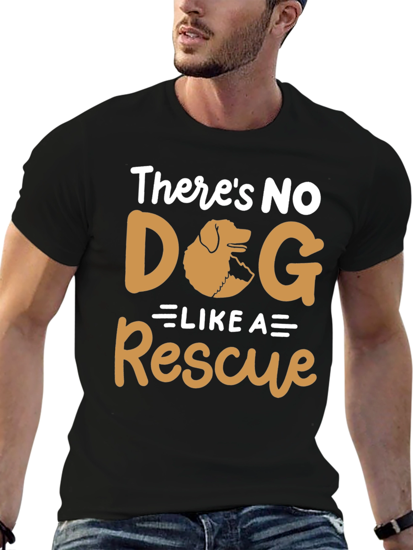 Rescue Dog T-Shirt - Unisex Graphic Tee