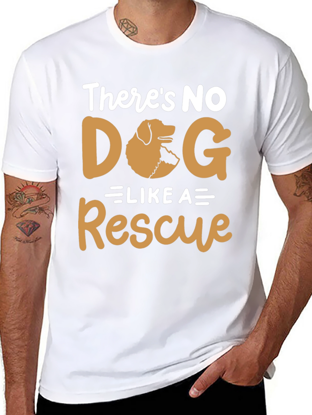 Rescue Dog T-Shirt - Unisex Graphic Tee