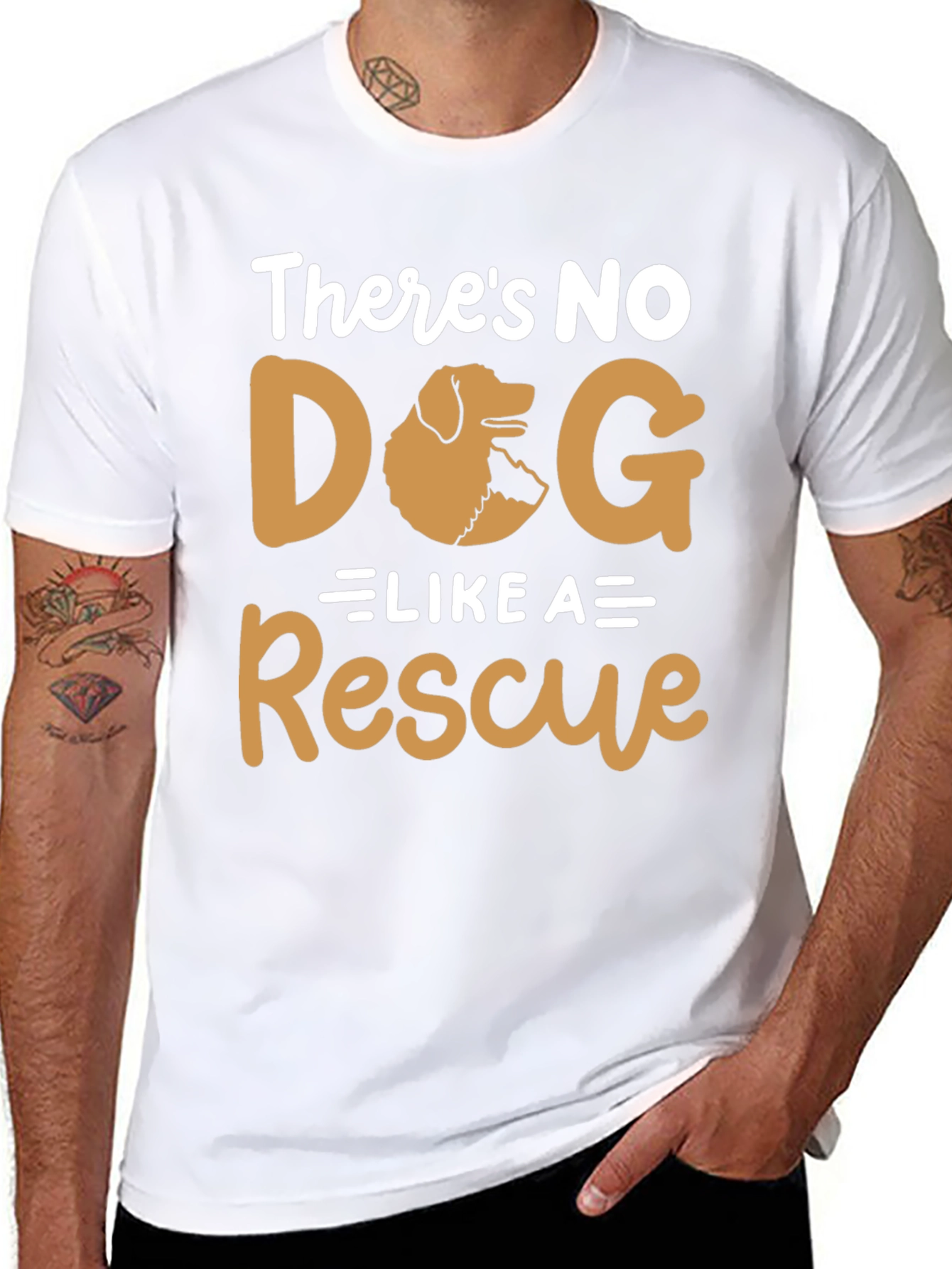 Rescue Dog T-Shirt - Unisex Graphic Tee