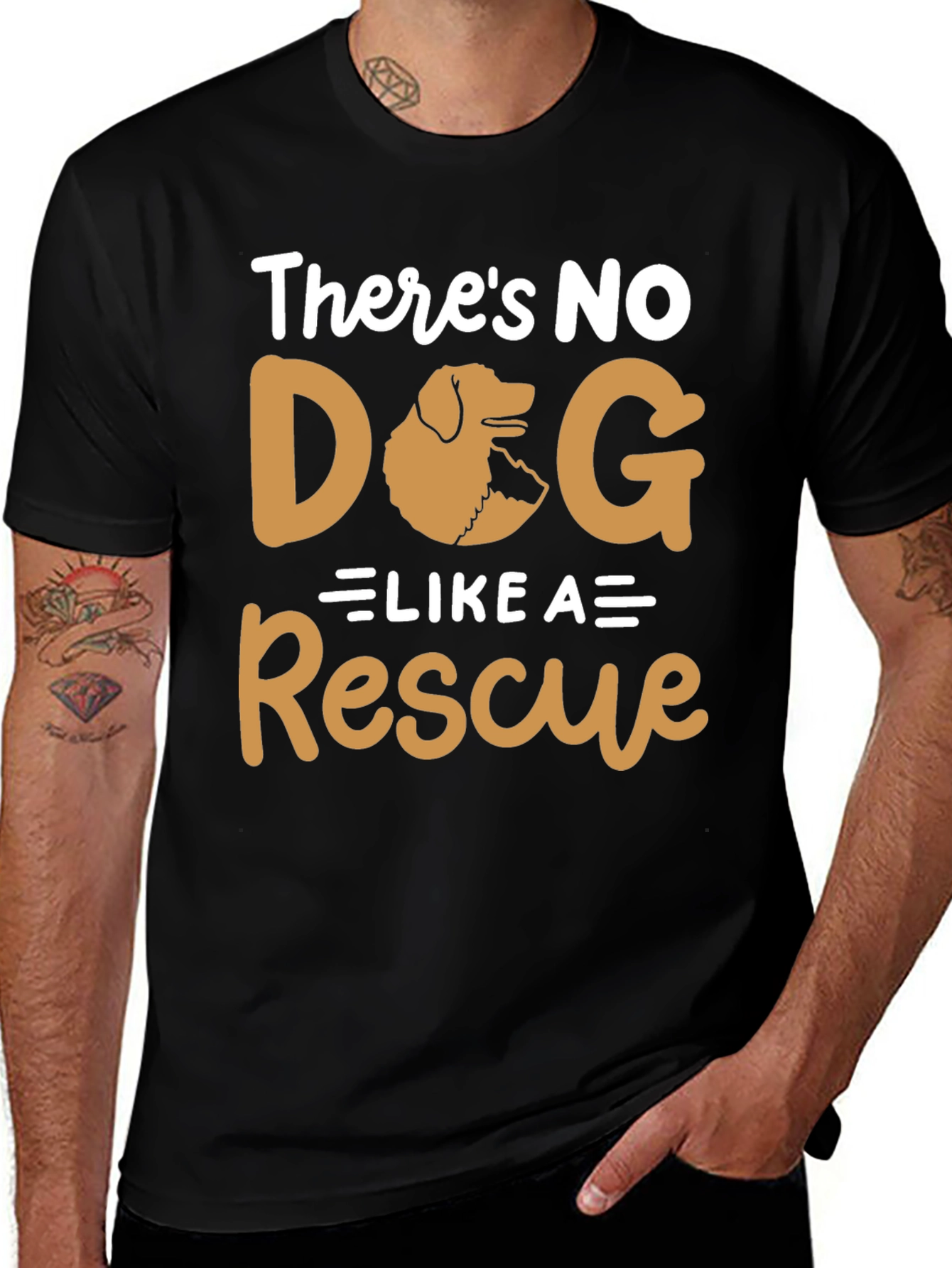 Rescue Dog T-Shirt - Unisex Graphic Tee