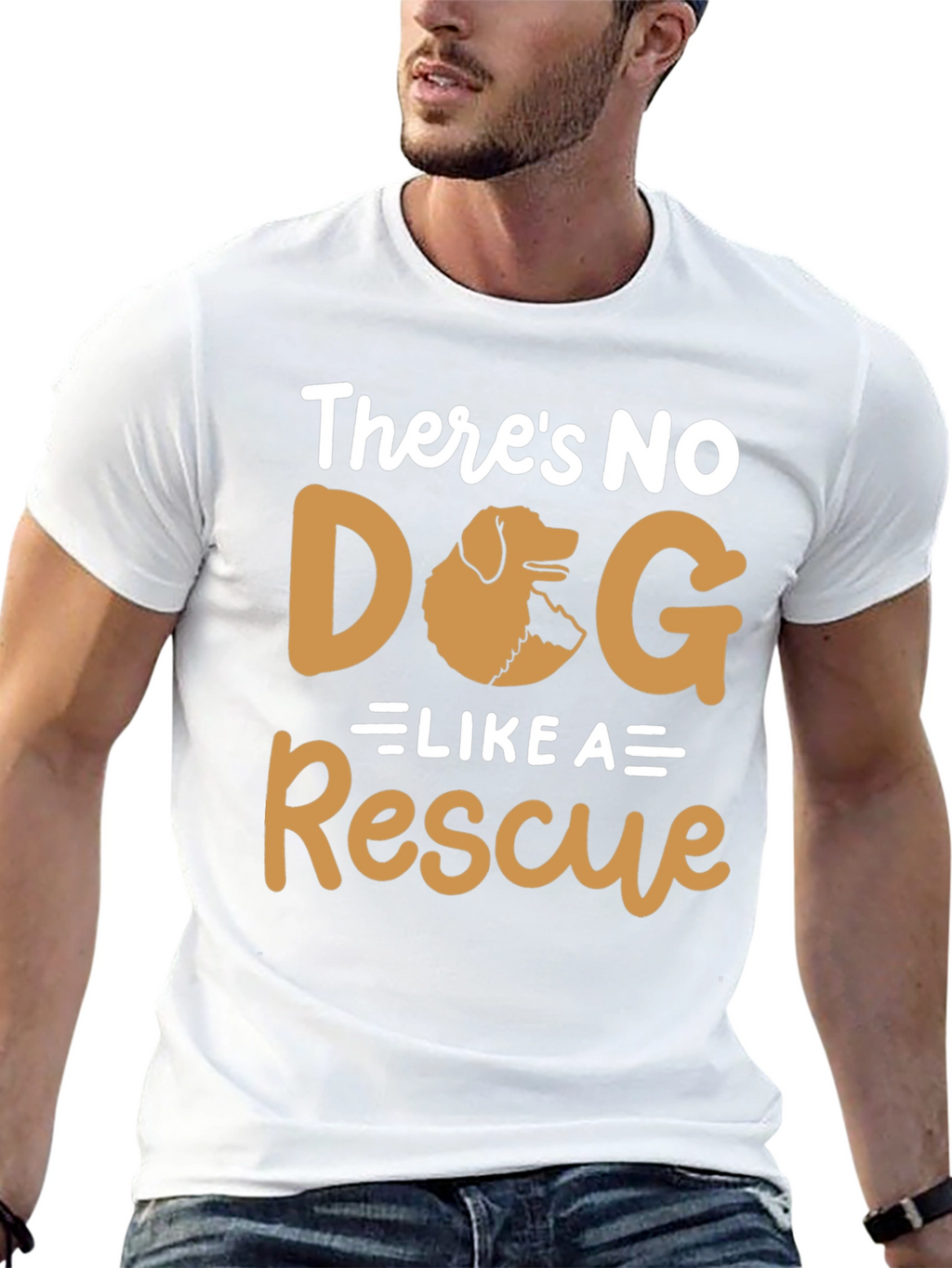 Rescue Dog T-Shirt - Unisex Graphic Tee