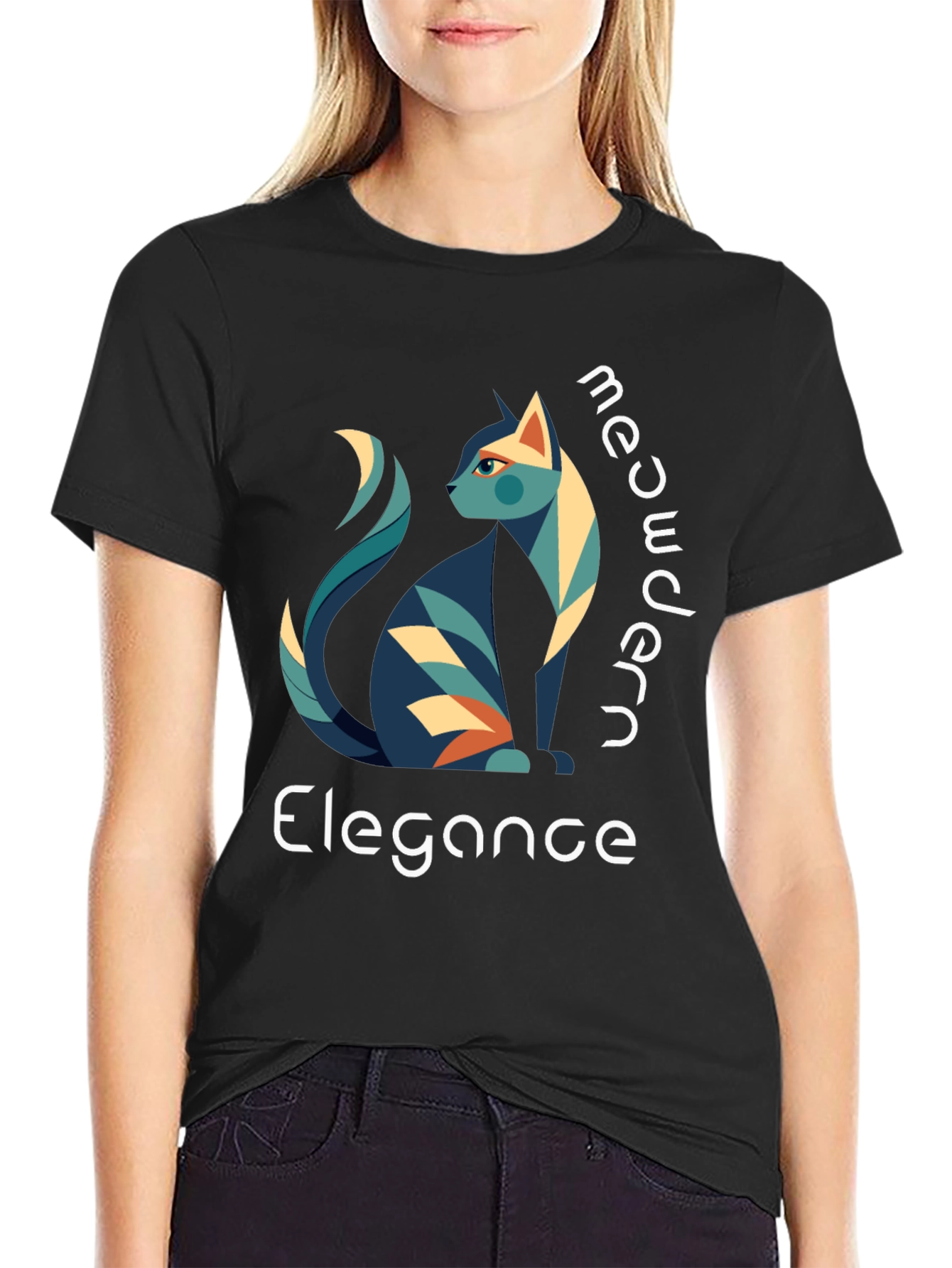 Meowdern Elegance T-Shirt