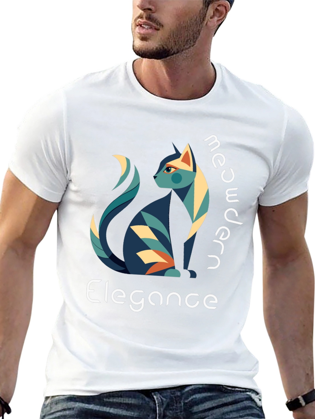 Meowdern Elegance T-Shirt