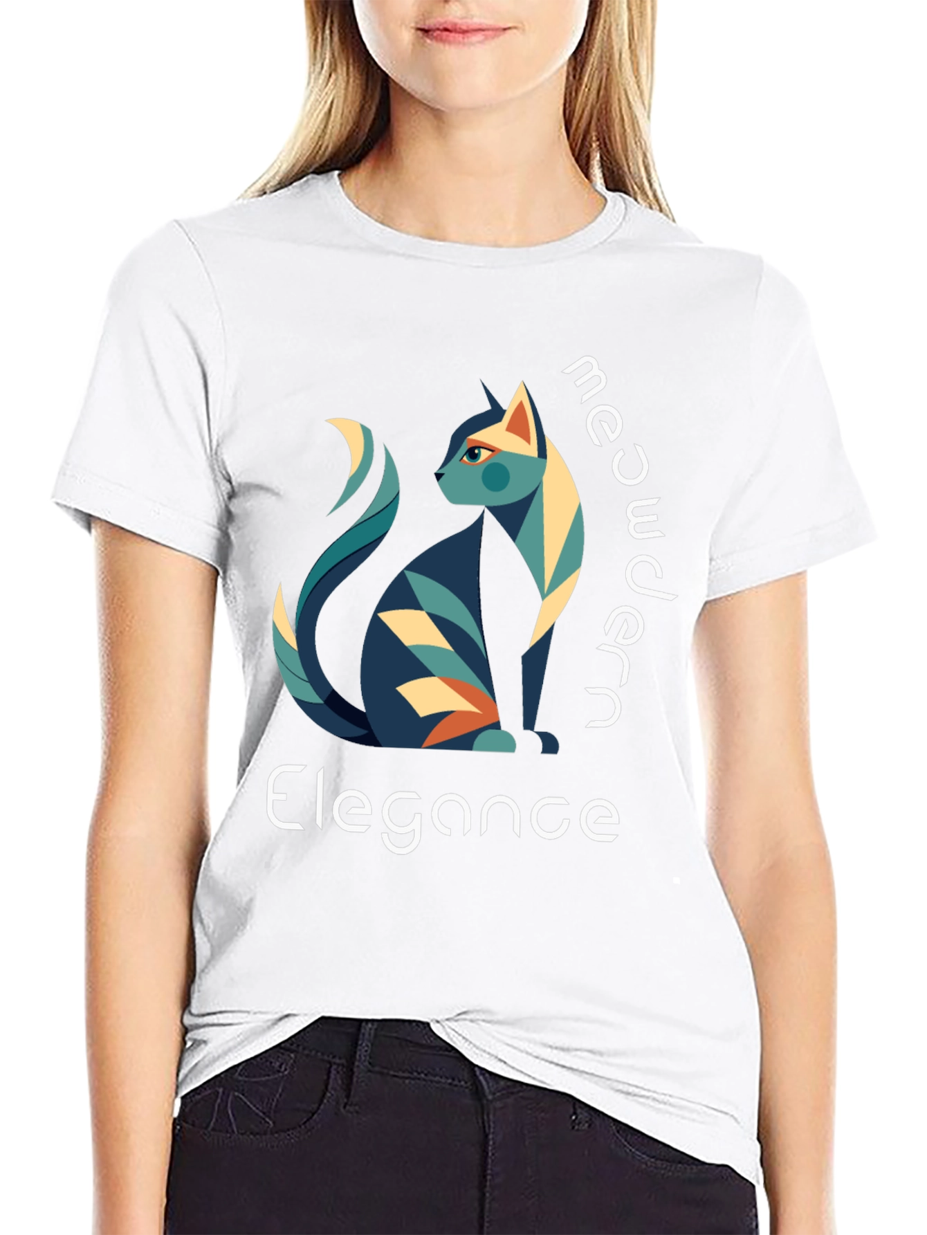 Meowdern Elegance T-Shirt