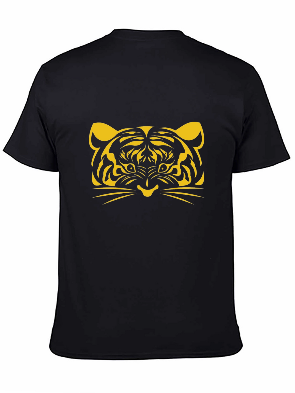 Tiger Graphic Tee - Bold Black T-Shirt