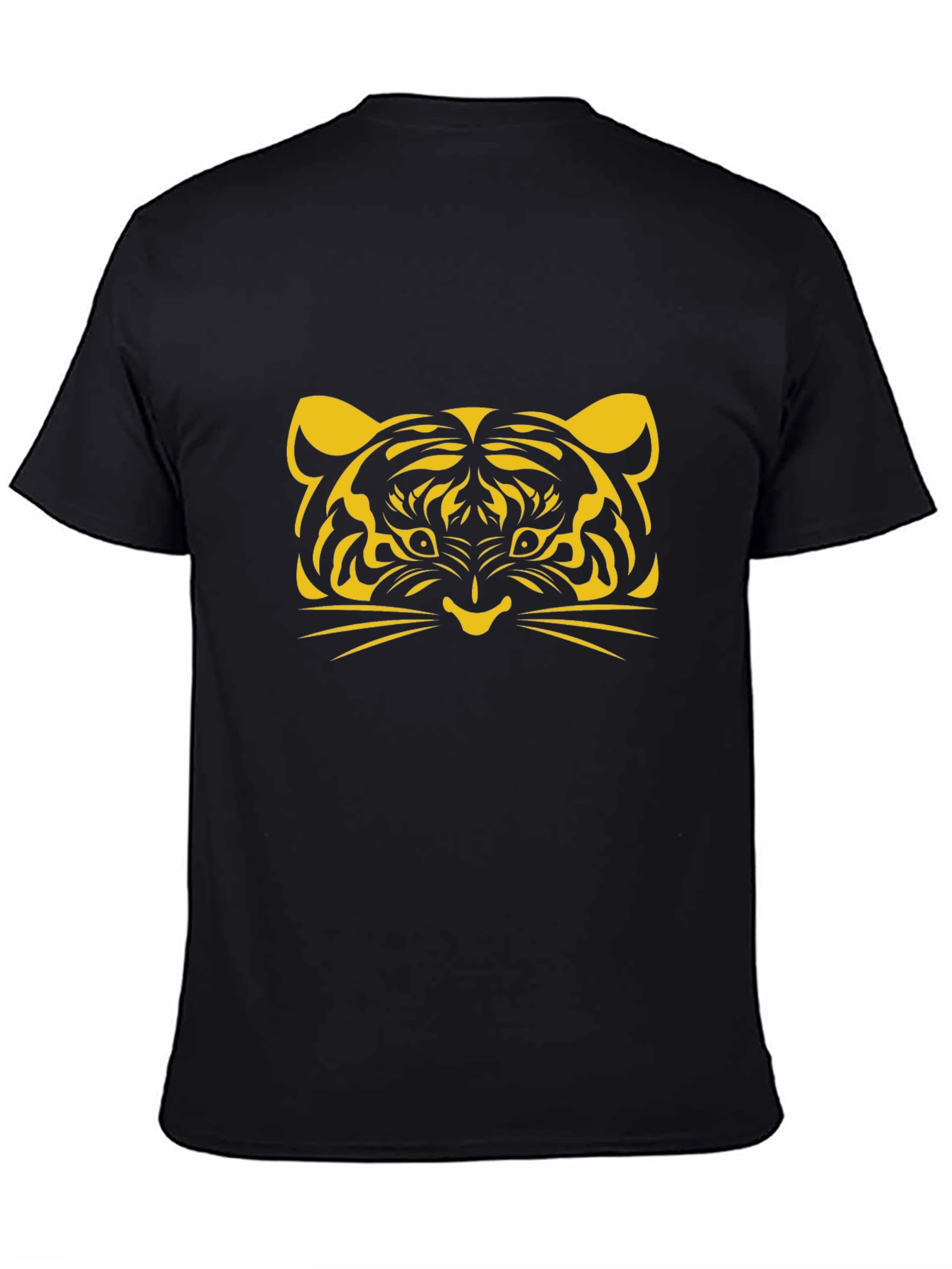 Tiger Graphic Tee - Bold Black T-Shirt