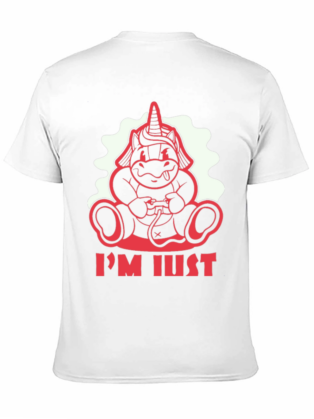 Unicorn Gamer Black T-Shirt