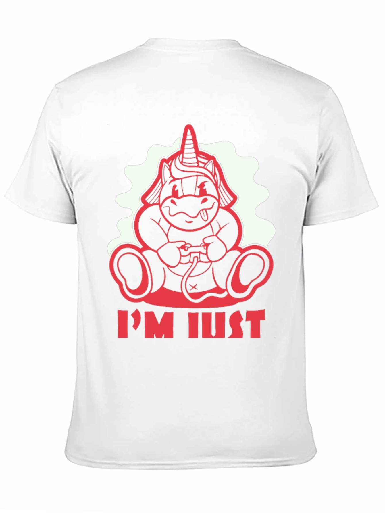 Unicorn Gamer Black T-Shirt