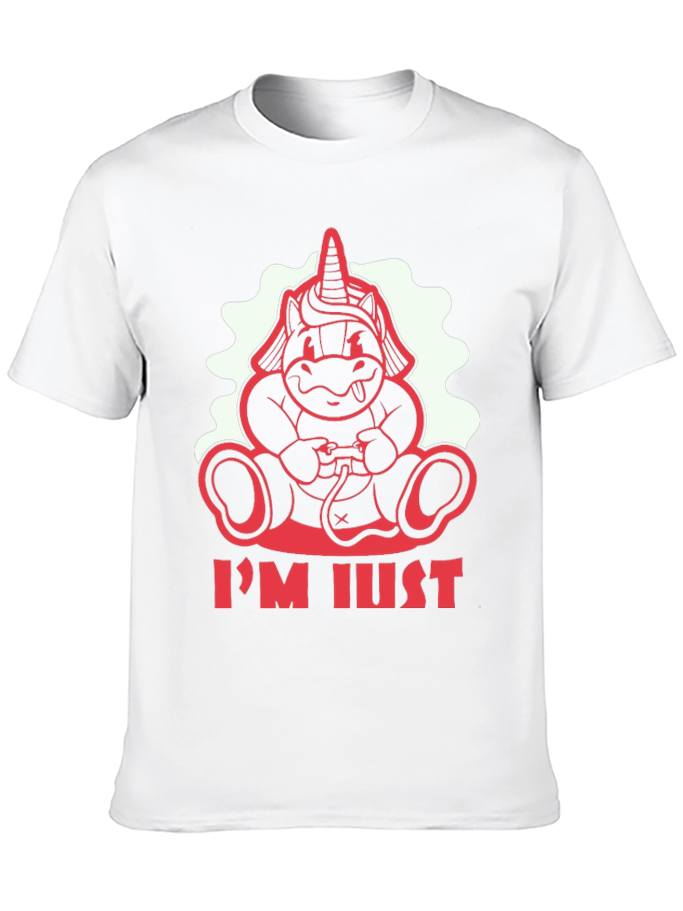 Unicorn Gamer Black T-Shirt