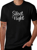 Silent Night T-Shirt: Festive Holiday Apparel