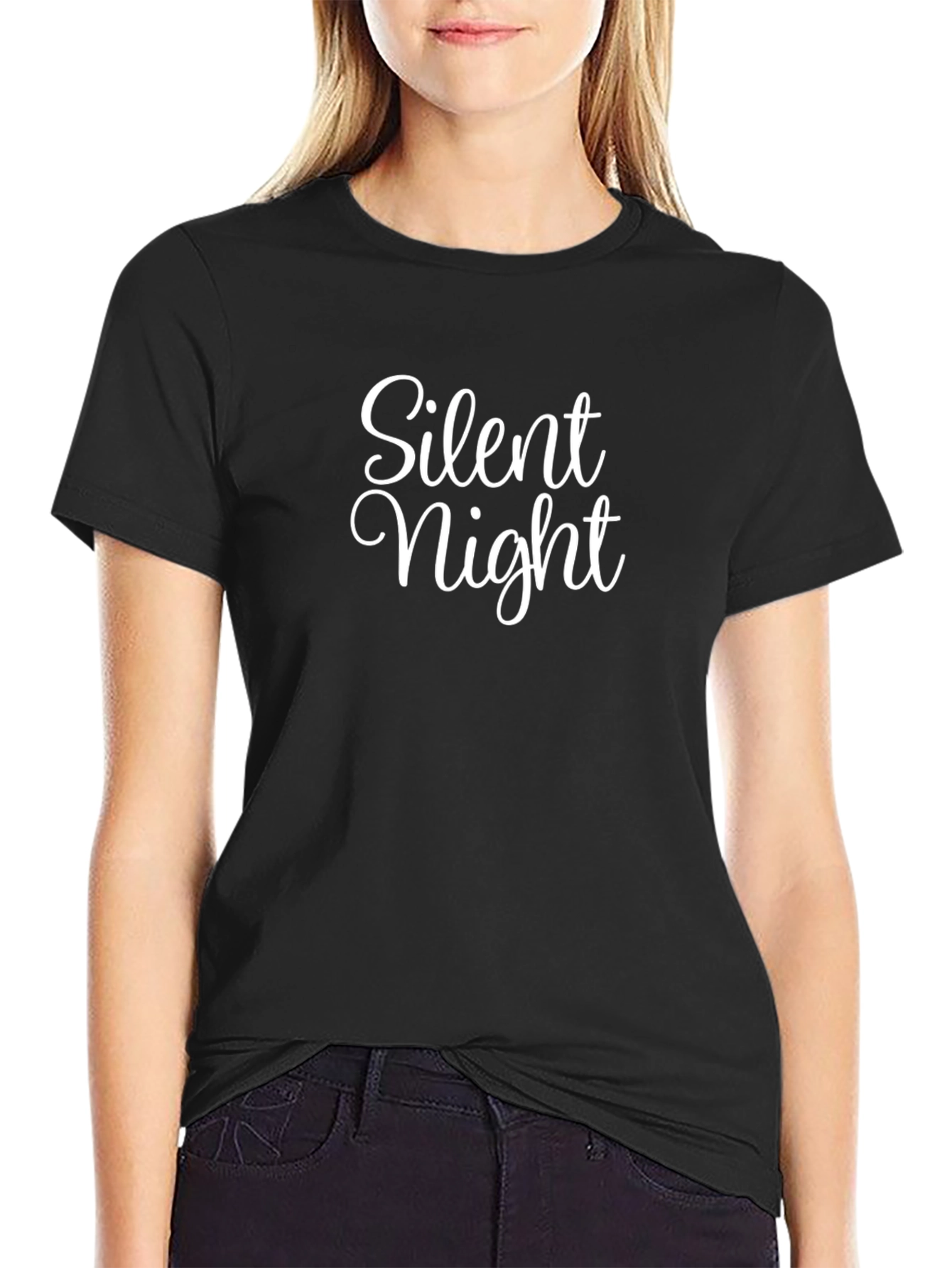 Silent Night T-Shirt: Festive Holiday Apparel
