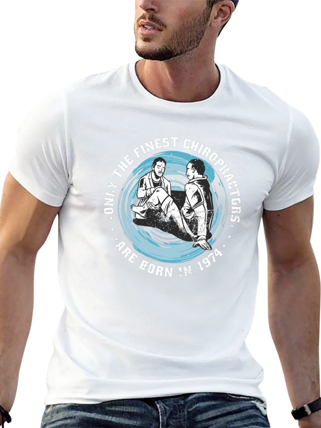 Finest Chiropractors 1974 Graphic T-Shirt