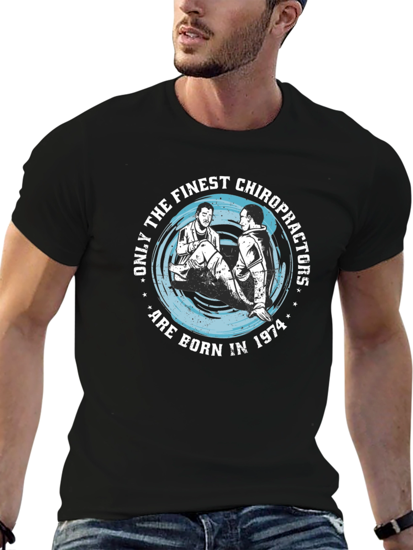 Finest Chiropractors 1974 Graphic T-Shirt