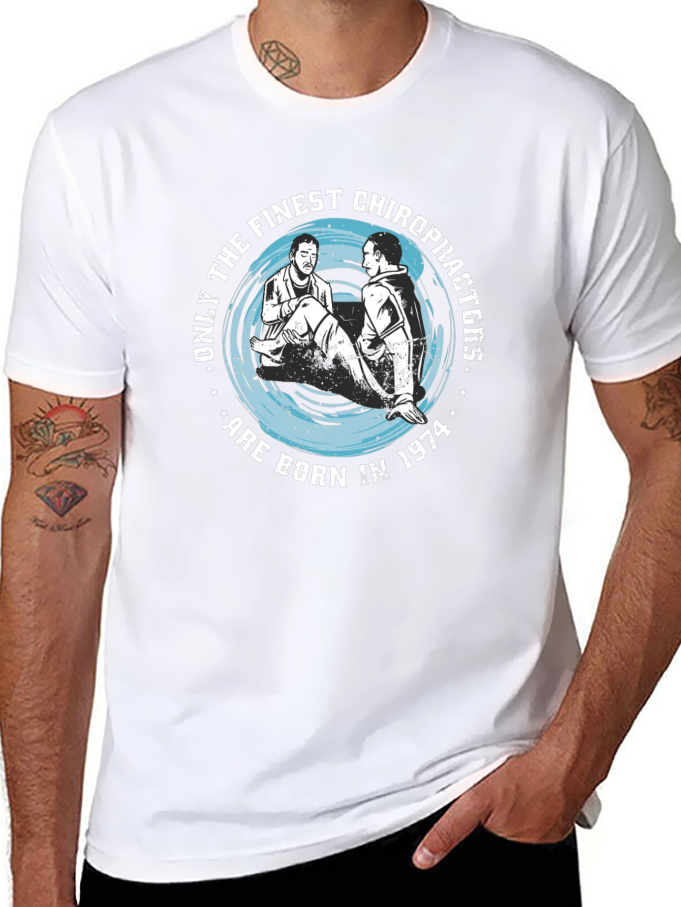 Finest Chiropractors 1974 Graphic T-Shirt