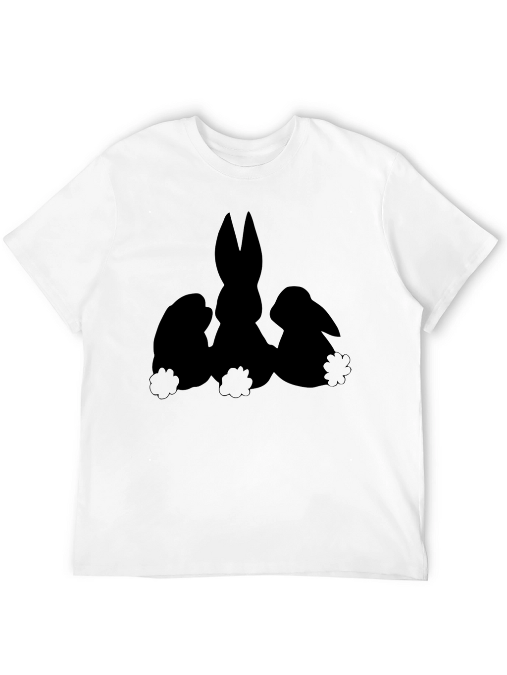 Black Easter Bunny T-Shirt