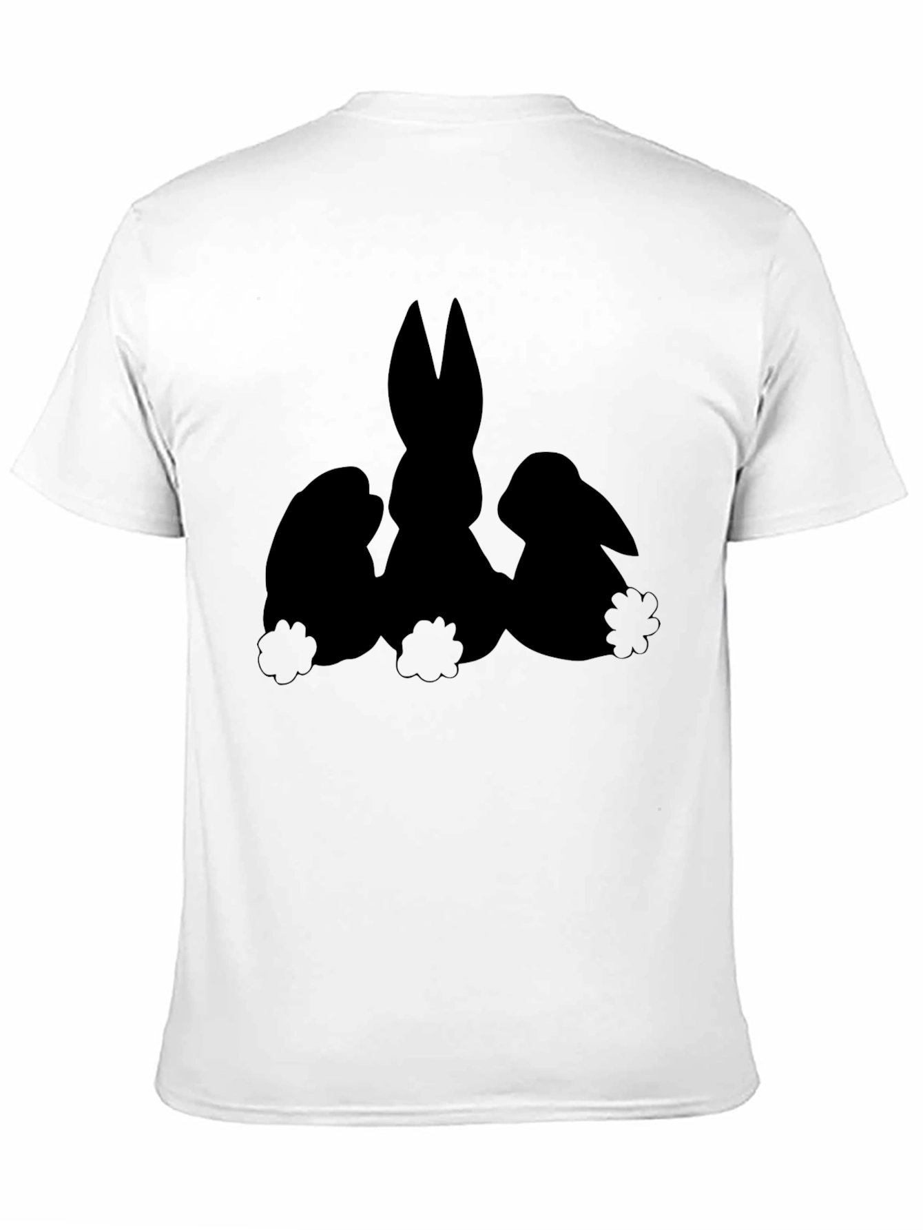 Black Easter Bunny T-Shirt