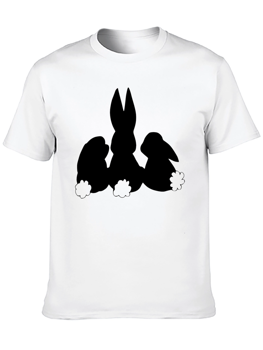 Black Easter Bunny T-Shirt