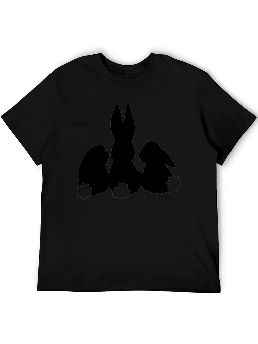Black Easter Bunny T-Shirt