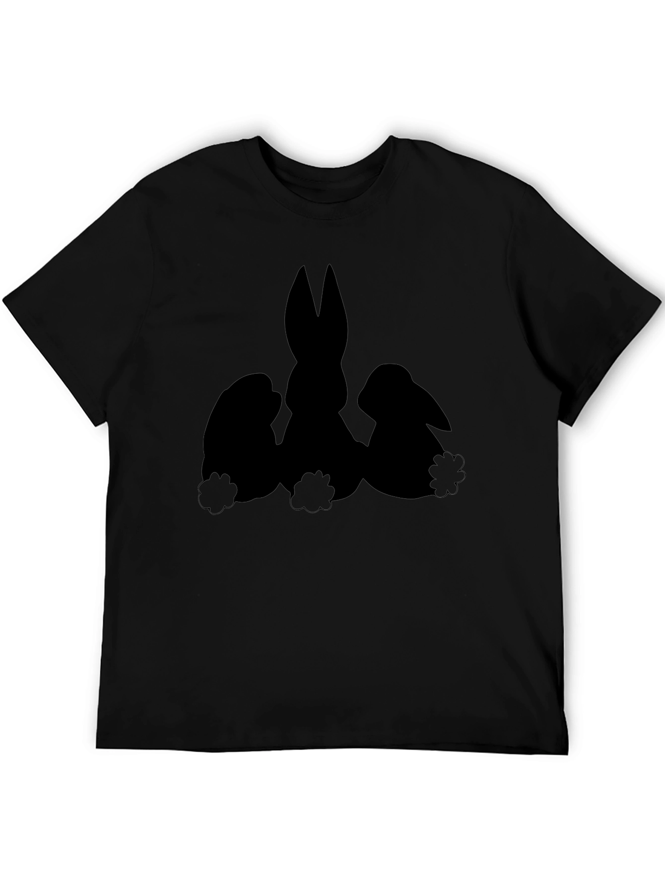 Black Easter Bunny T-Shirt