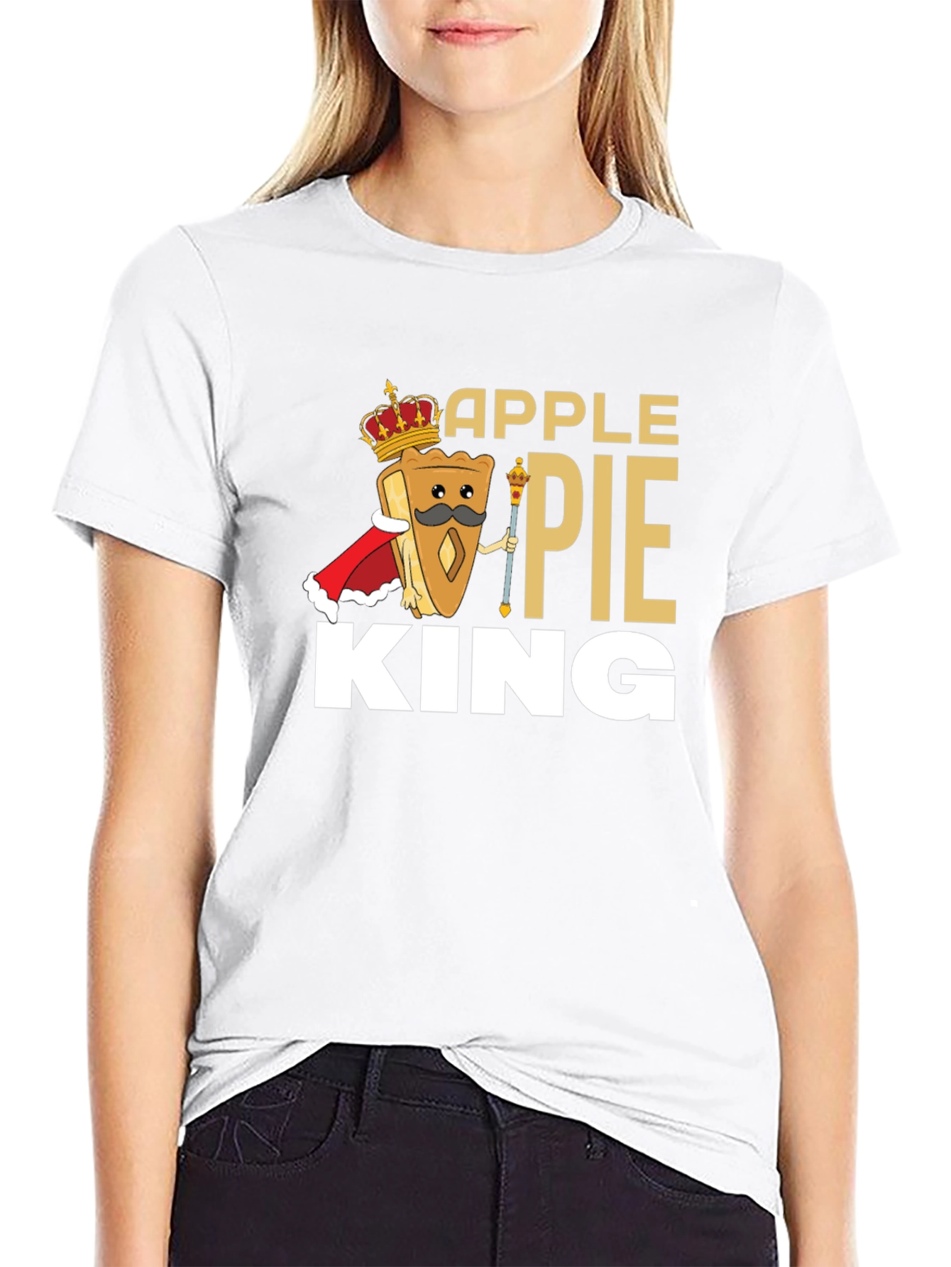 Apple Pie King Graphic T-Shirt