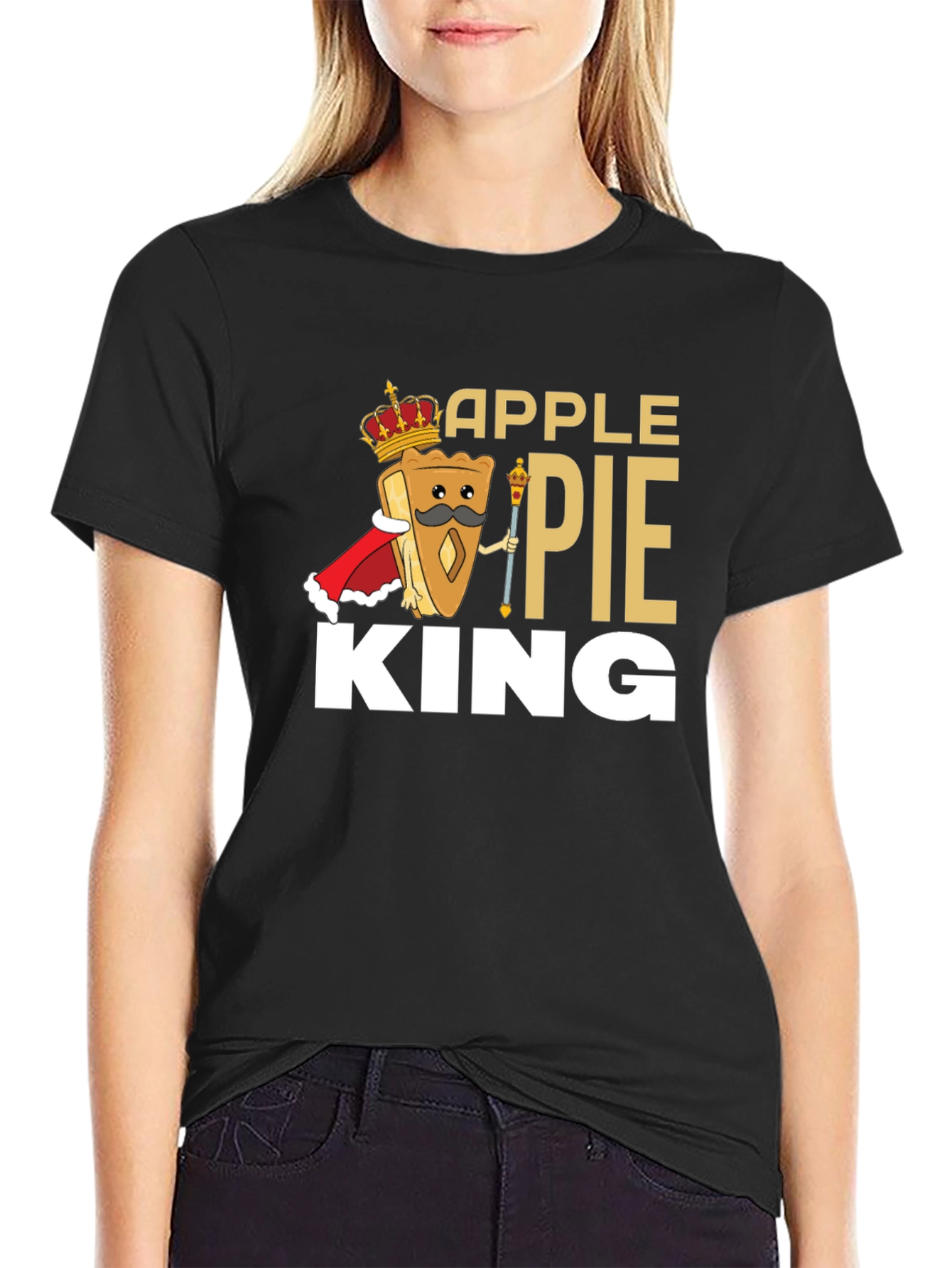 Apple Pie King Graphic T-Shirt
