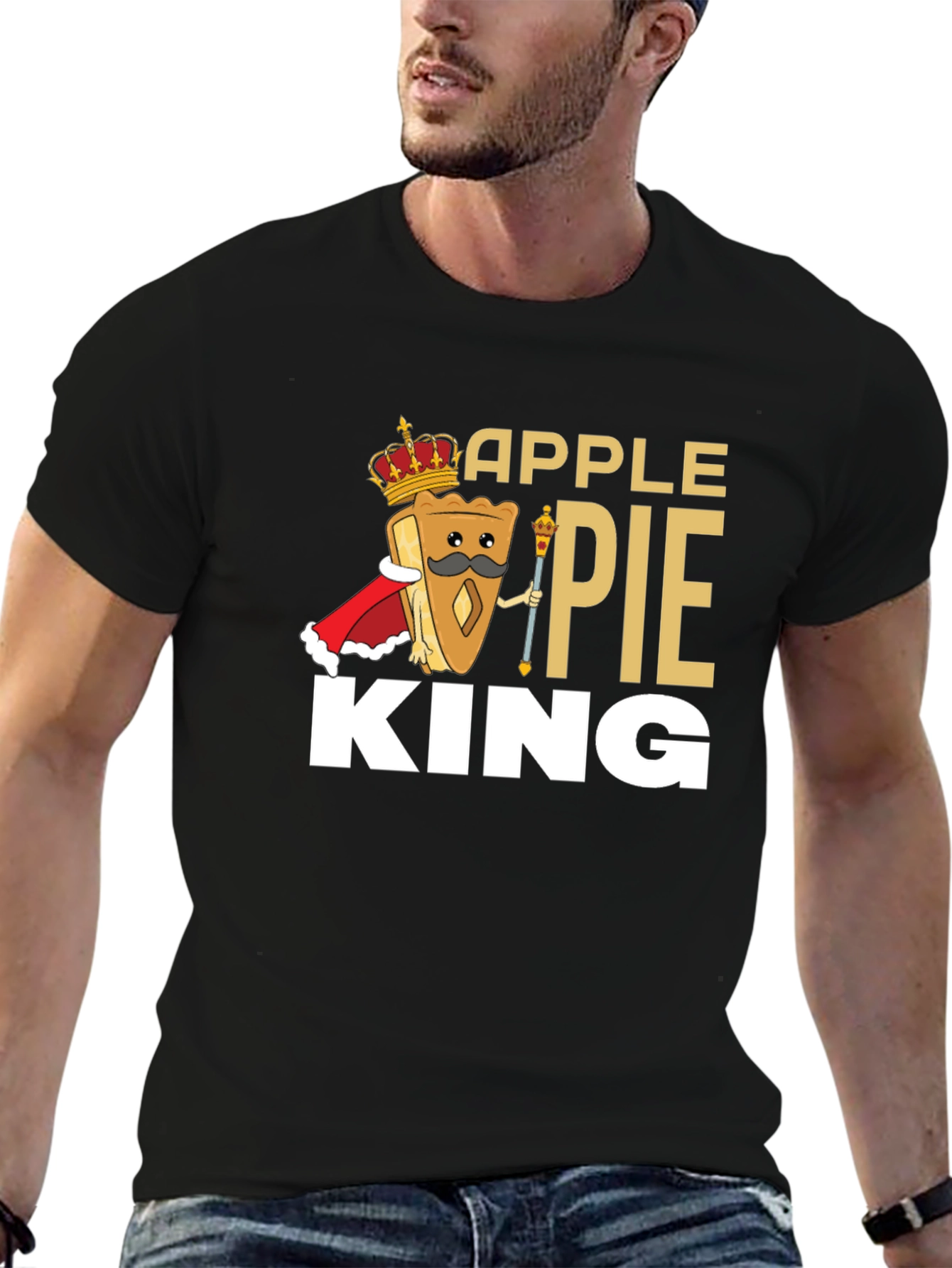 Apple Pie King Graphic T-Shirt