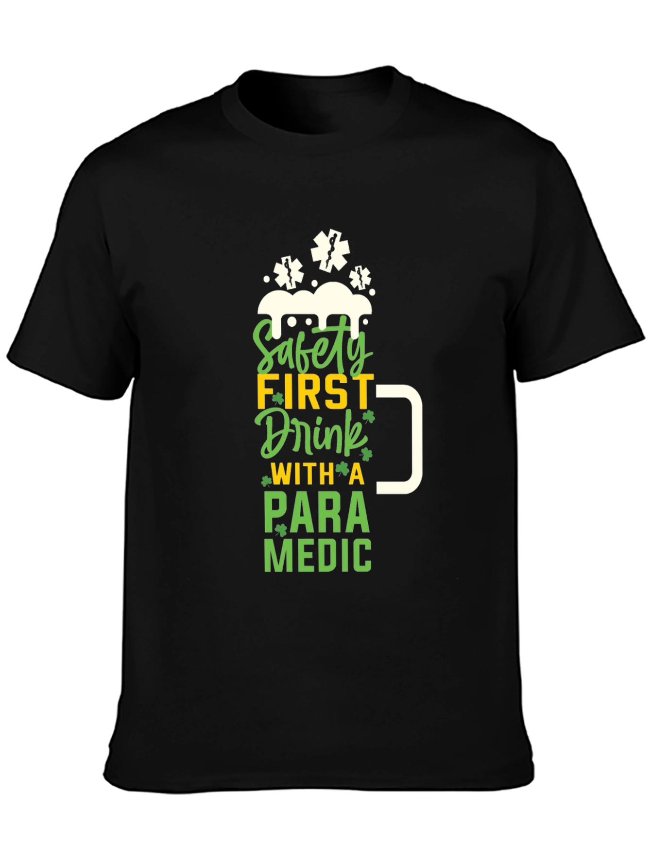 Paramedic Safety First Graphic Tee