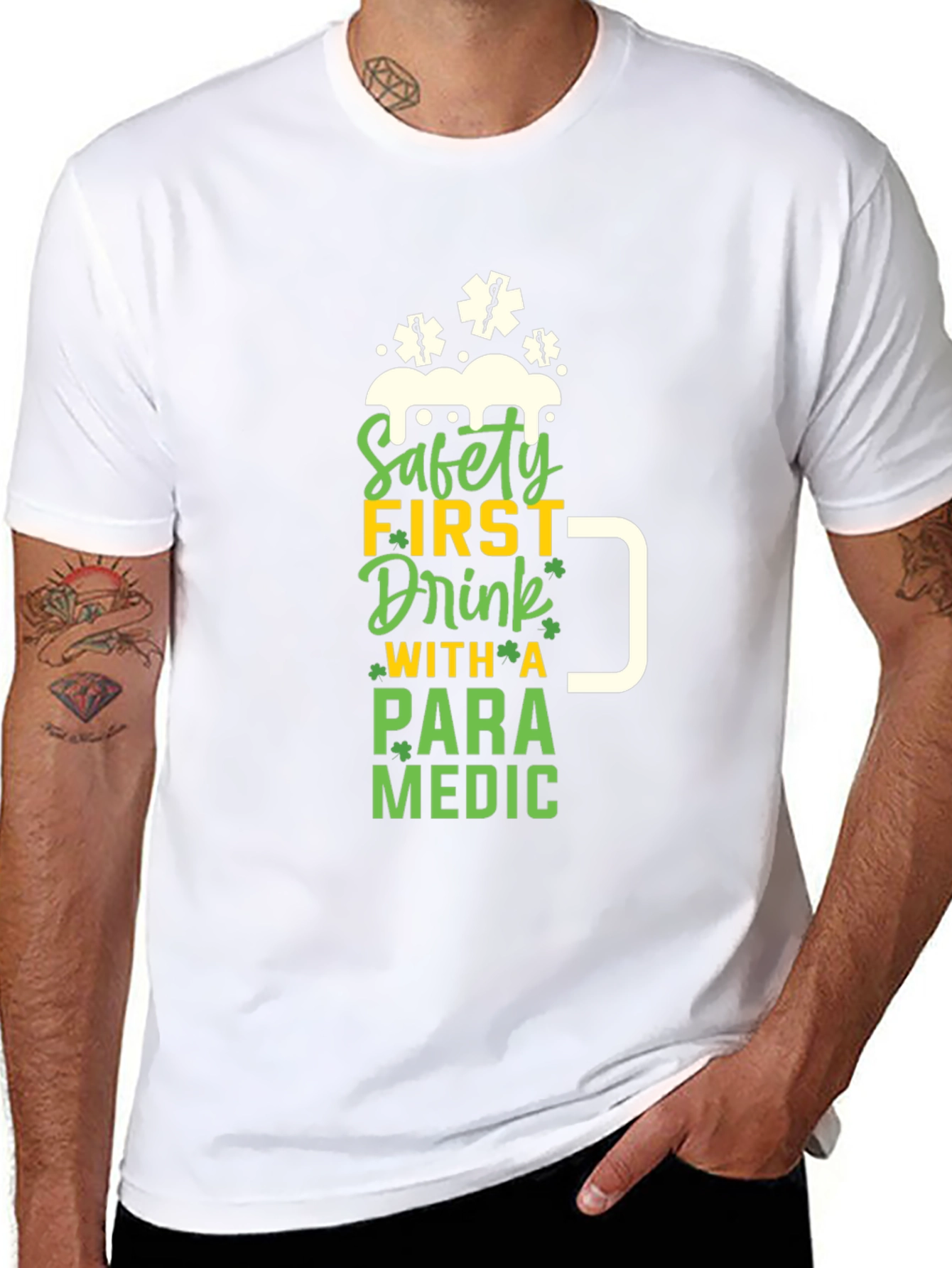 Paramedic Safety First Graphic Tee