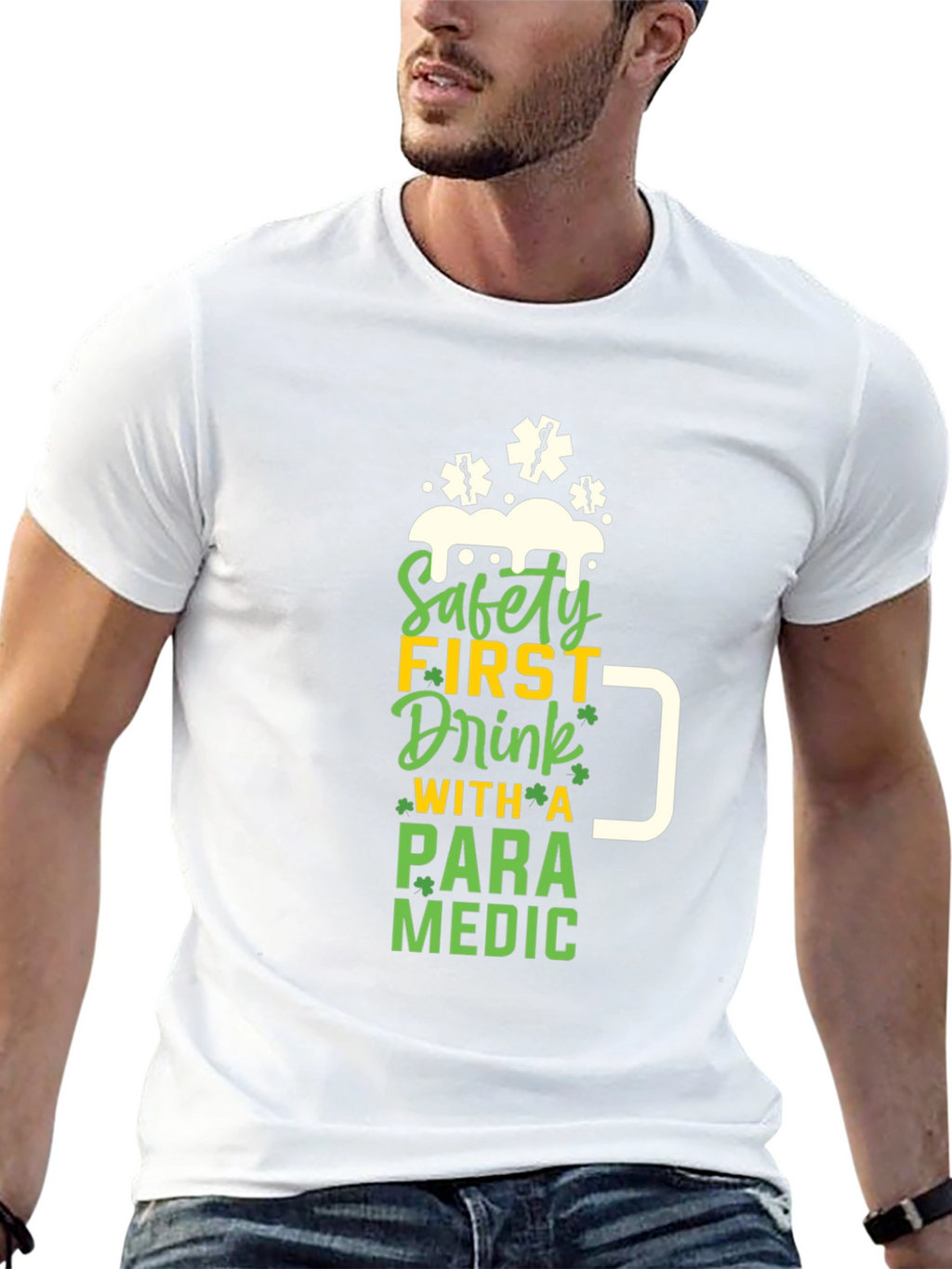 Paramedic Safety First Graphic Tee