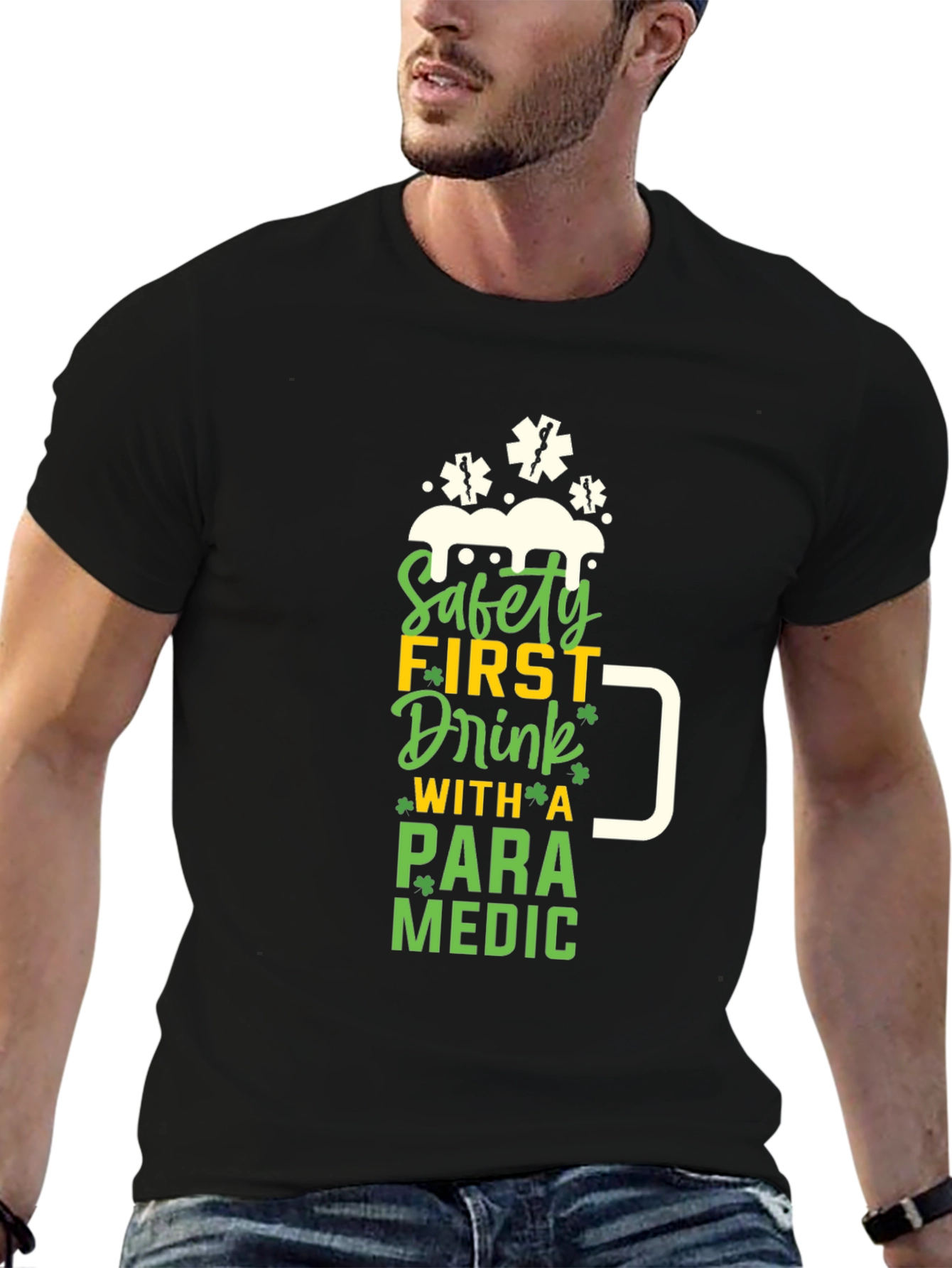 Paramedic Safety First Graphic Tee