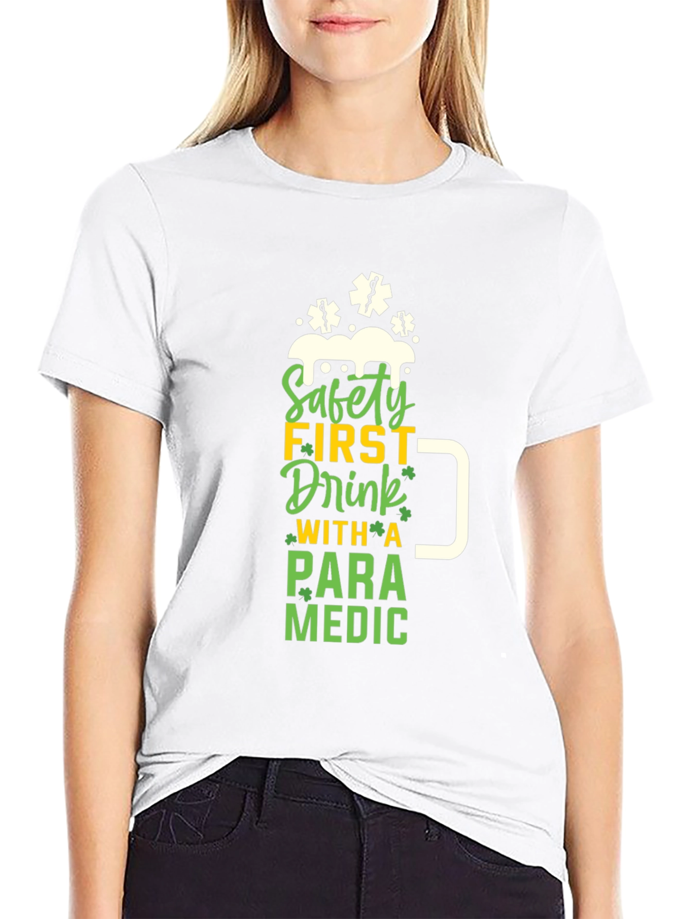 Paramedic Safety First Graphic Tee