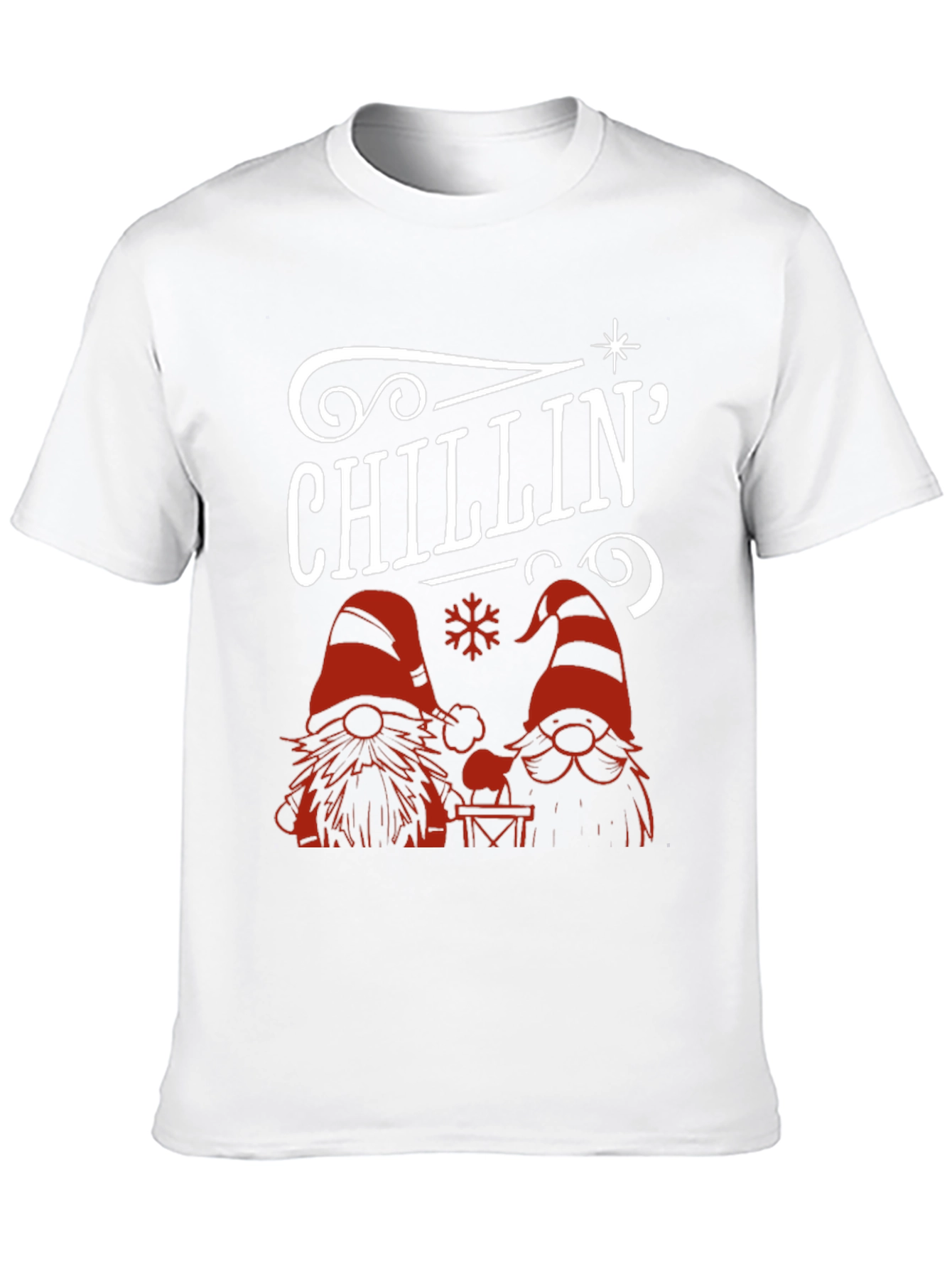 Chillin Christmas Gnomes Graphic Tee
