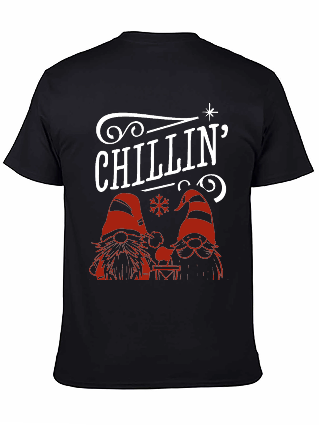 Chillin Christmas Gnomes Graphic Tee