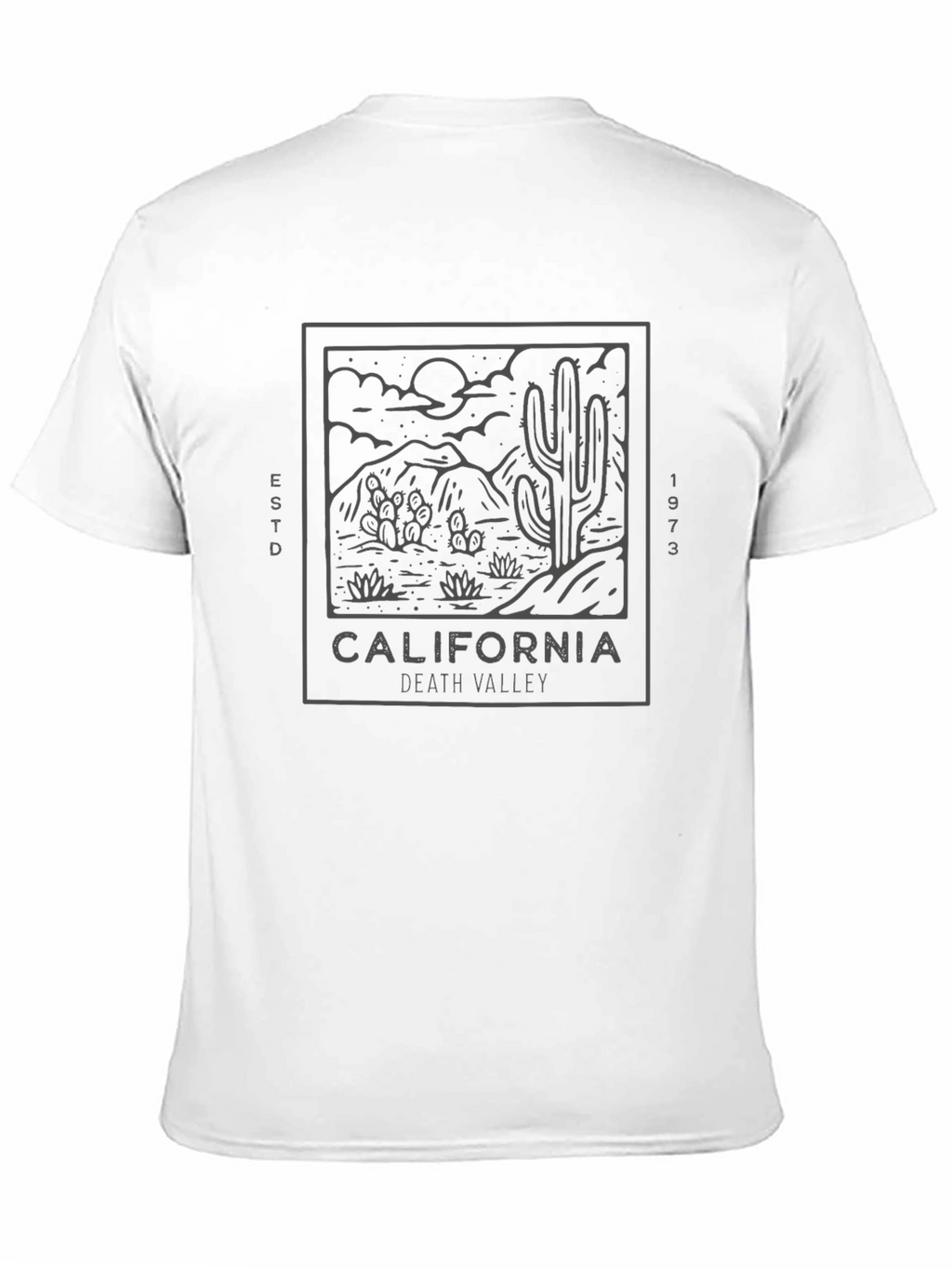 California Death Valley Graphic Tee - Black