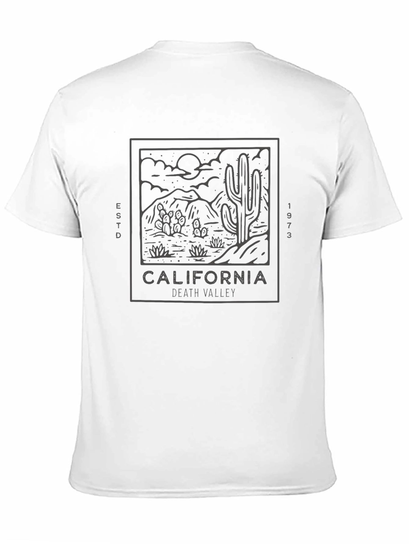 California Death Valley Graphic Tee - Black