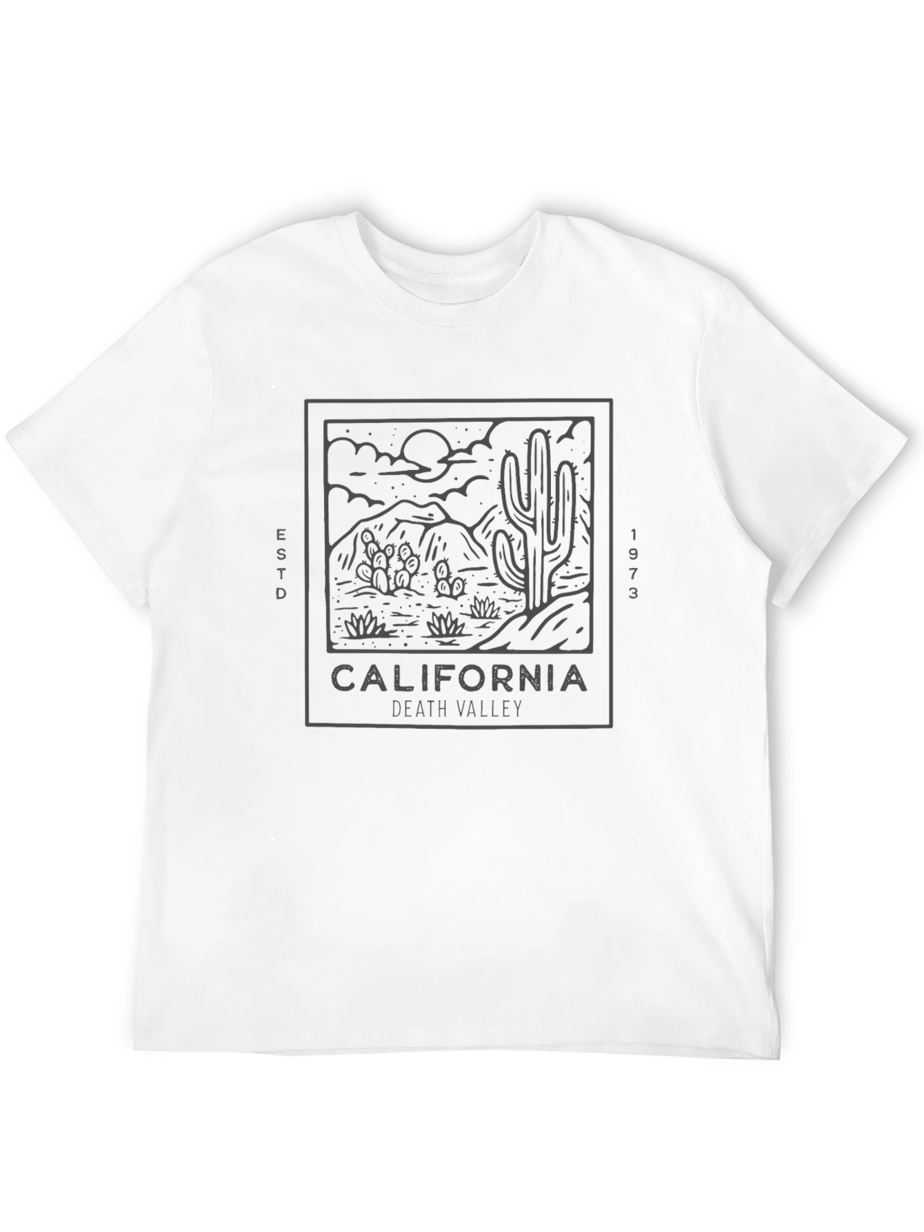 California Death Valley Graphic Tee - Black