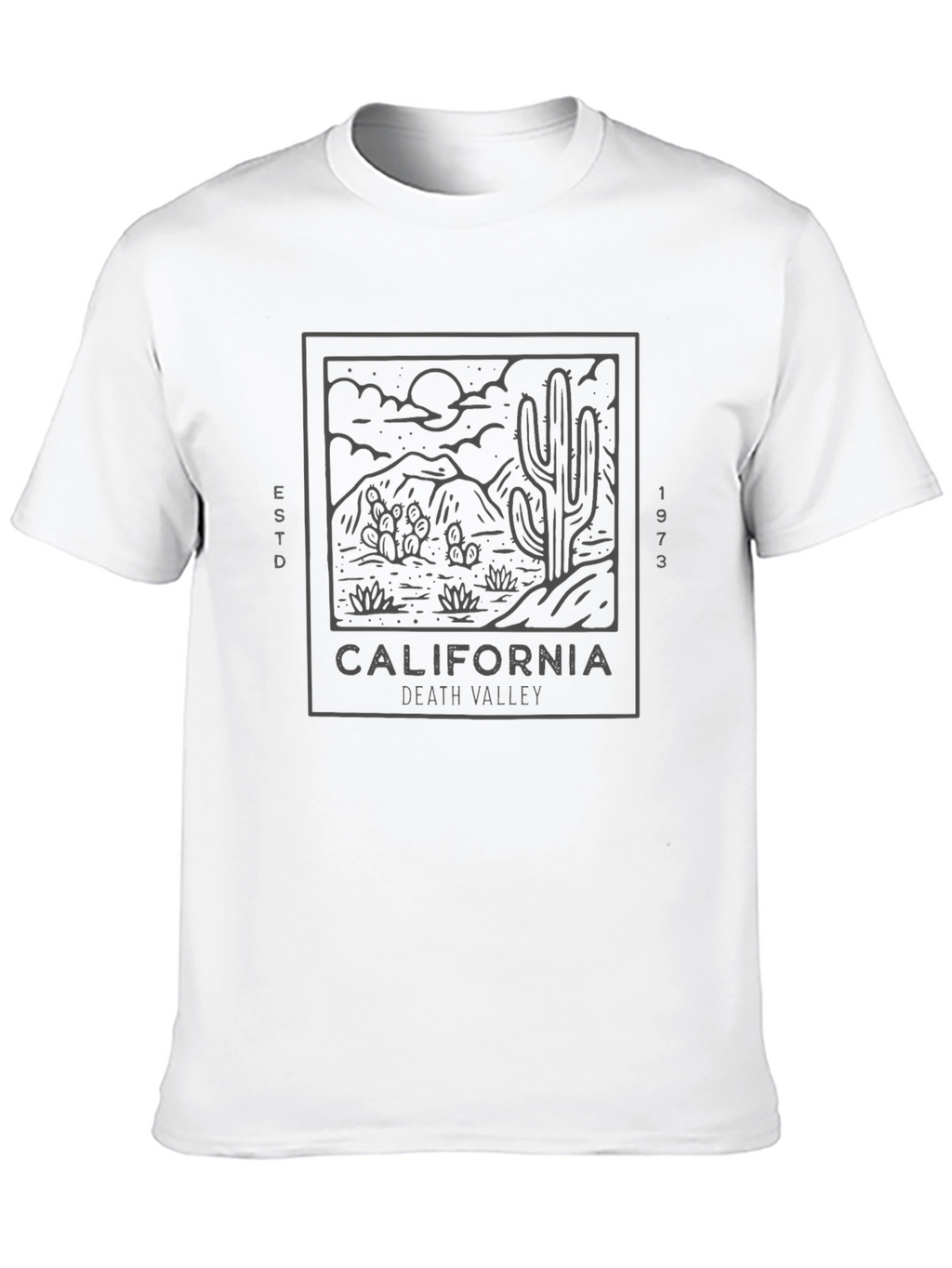 California Death Valley Graphic Tee - Black