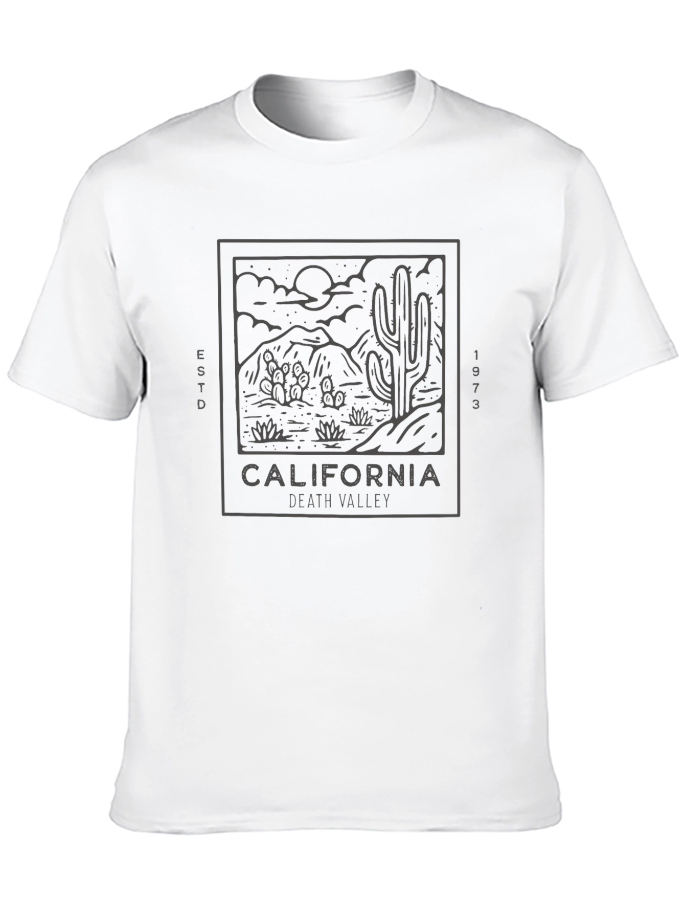 California Death Valley Graphic Tee - Black