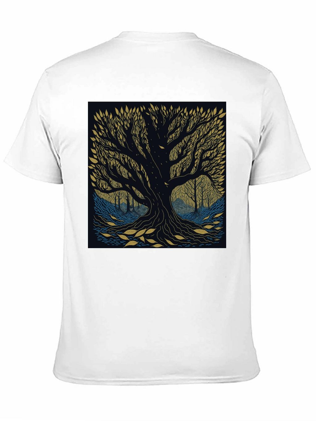 Mystic Tree Graphic Tee - Nature Inspired Design