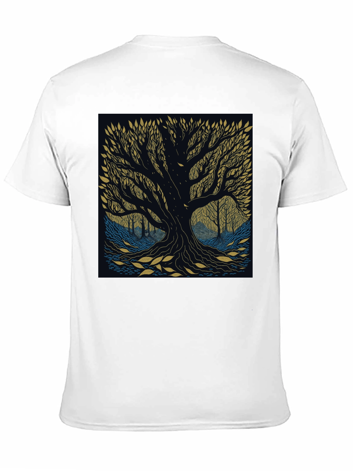 Mystic Tree Graphic Tee - Nature Inspired Design