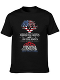 American Grown with Dutch Roots Graphic T-Shirt
