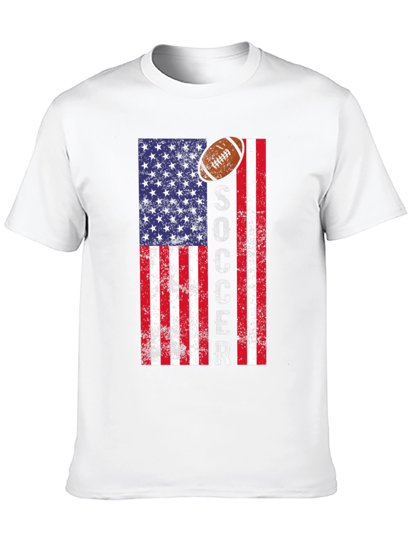 American Flag Soccer T-Shirt