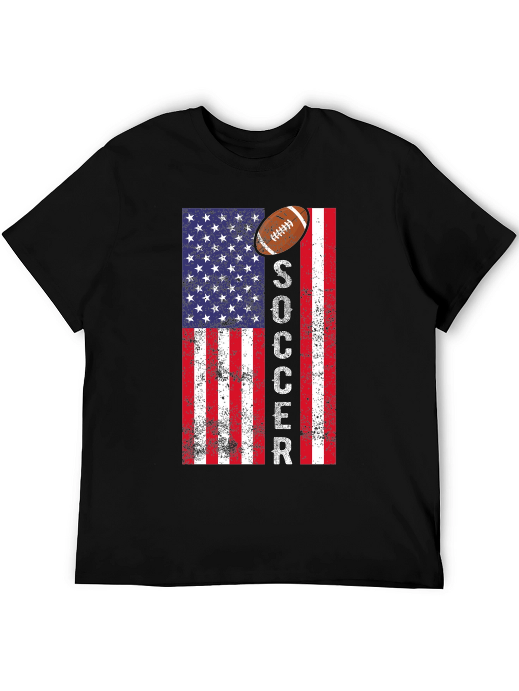 American Flag Soccer T-Shirt